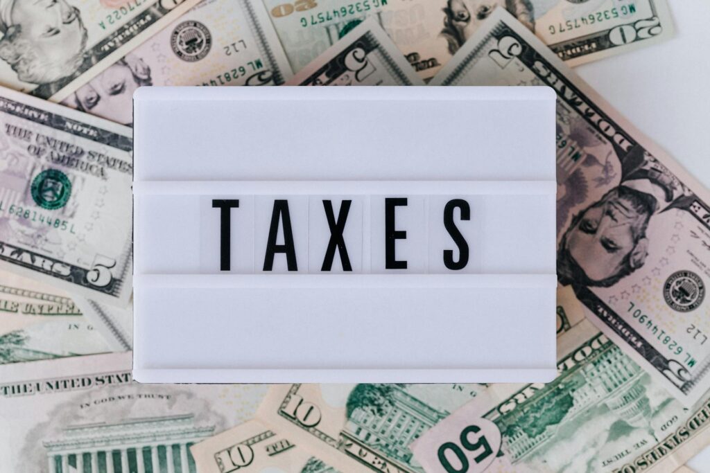 hart tax sign