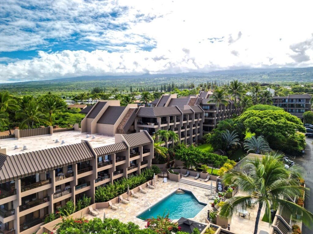 Kona Pacific building aerial