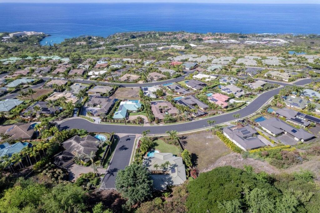 aerial of Bayview estates