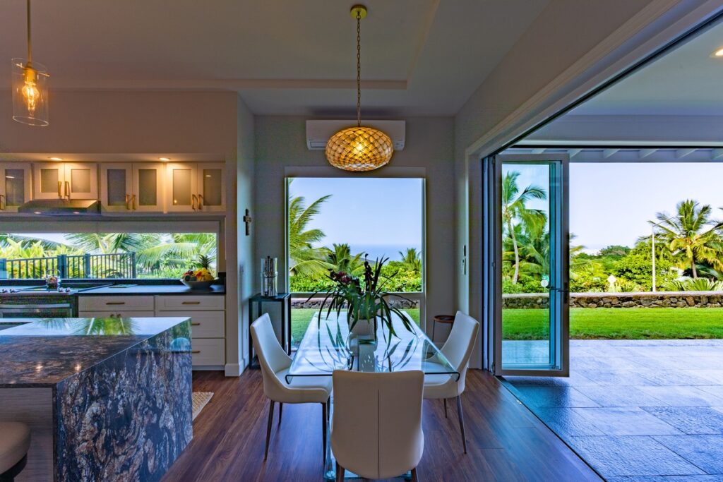 inside a home in sugar cane lane