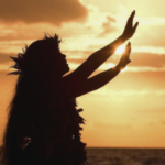 Merrie Monarch Festival - A Woman Dancing