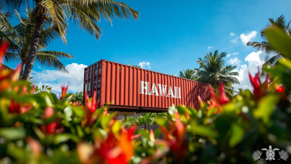 Moving to the Big Island - Shipping container arriving at Big Island Hawaii port for mainland relocation 2026