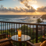 Oceanfront living in Kona Hawaii condo lanai with Pacific Ocean view and lava coastline 2026
